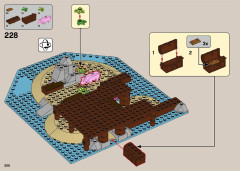 LEGO 21322 instructions page 208 – build guide