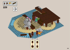 LEGO 21322 instructions page 209 – build guide