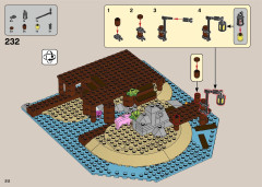 LEGO 21322 instructions page 212 – build guide