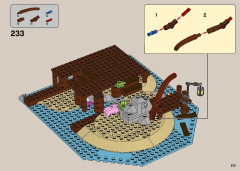 LEGO 21322 instructions page 213 – build guide