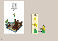 LEGO 21322 instructions page 216 – build guide