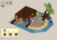 LEGO 21322 instructions page 218 – build guide