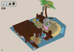 LEGO 21322 instructions page 220 – build guide