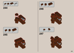 LEGO 21322 instructions page 223 – build guide