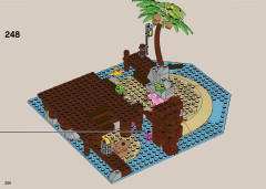 LEGO 21322 instructions page 224 – build guide