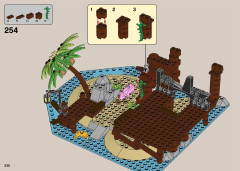 LEGO 21322 instructions page 230 – build guide