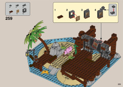 LEGO 21322 instructions page 235 – build guide