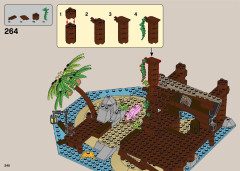 LEGO 21322 instructions page 240 – build guide