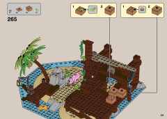 LEGO 21322 instructions page 241 – build guide