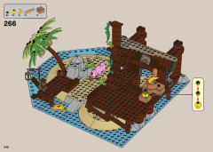 LEGO 21322 instructions page 242 – build guide