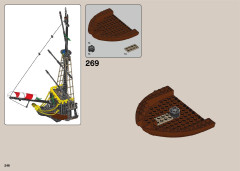 LEGO 21322 instructions page 246 – build guide