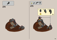 LEGO 21322 instructions page 249 – build guide