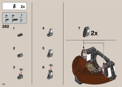 LEGO 21322 instructions page 254 – build guide