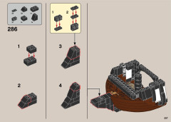LEGO 21322 instructions page 257 – build guide