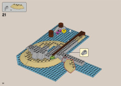 LEGO 21322 instructions page 34 – build guide