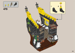 LEGO 21322 instructions page 375 – build guide