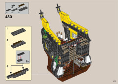 LEGO 21322 instructions page 377 – build guide