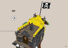 LEGO 21322 instructions page 401 – build guide