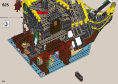 LEGO 21322 instructions page 406 – build guide