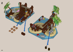 LEGO 21322 instructions page 414 – build guide