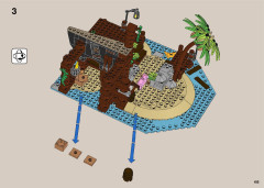 LEGO 21322 instructions page 415 – build guide