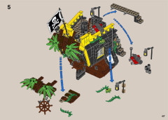 LEGO 21322 instructions page 417 – build guide