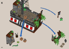 LEGO 21322 instructions page 418 – build guide