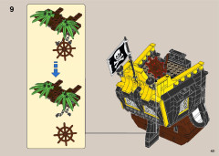 LEGO 21322 instructions page 421 – build guide