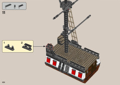 LEGO 21322 instructions page 424 – build guide