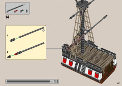 LEGO 21322 instructions page 427 – build guide