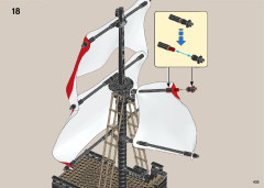 LEGO 21322 instructions page 433 – build guide