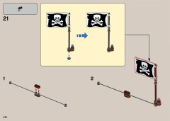 LEGO 21322 instructions page 436 – build guide