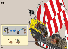 LEGO 21322 instructions page 448 – build guide