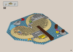 LEGO 21322 instructions page 45 – build guide