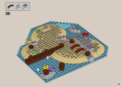 LEGO 21322 instructions page 49 – build guide