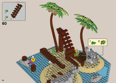 LEGO 21322 instructions page 64 – build guide