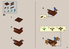 LEGO 21322 instructions page 65 – build guide
