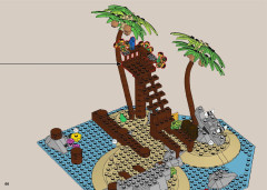 LEGO 21322 instructions page 66 – build guide