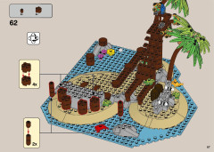 LEGO 21322 instructions page 67 – build guide