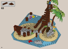 LEGO 21322 instructions page 68 – build guide