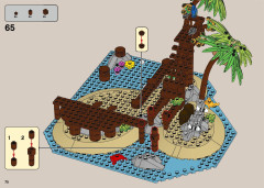 LEGO 21322 instructions page 70 – build guide