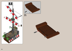 LEGO 21322 instructions page 76 – build guide