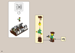 LEGO 21322 instructions page 84 – build guide