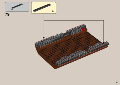 LEGO 21322 instructions page 85 – build guide