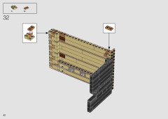 LEGO 21323 instructions page 40 – build guide