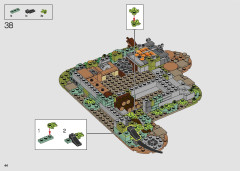 LEGO 21325 instructions page 44 – build guide