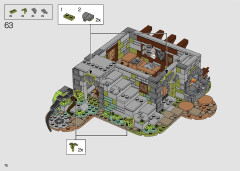 LEGO 21325 instructions page 70 – build guide
