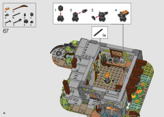 LEGO 21325 instructions page 74 – build guide