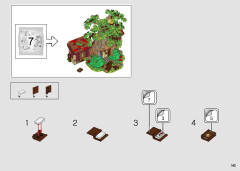 LEGO 21326 instructions page 143 – build guide