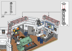 LEGO 21328 instructions page 166 – build guide